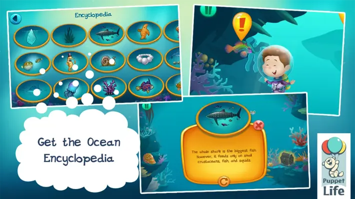 Explorium Ocean for Kids Free android App screenshot 6